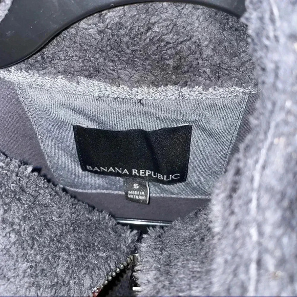 Banana Republic Faux Fur Zip Up - Picture 2 of 3